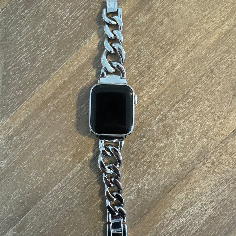 Anne Klein Stainless Steel Apple Watch Band 38/40/41mm